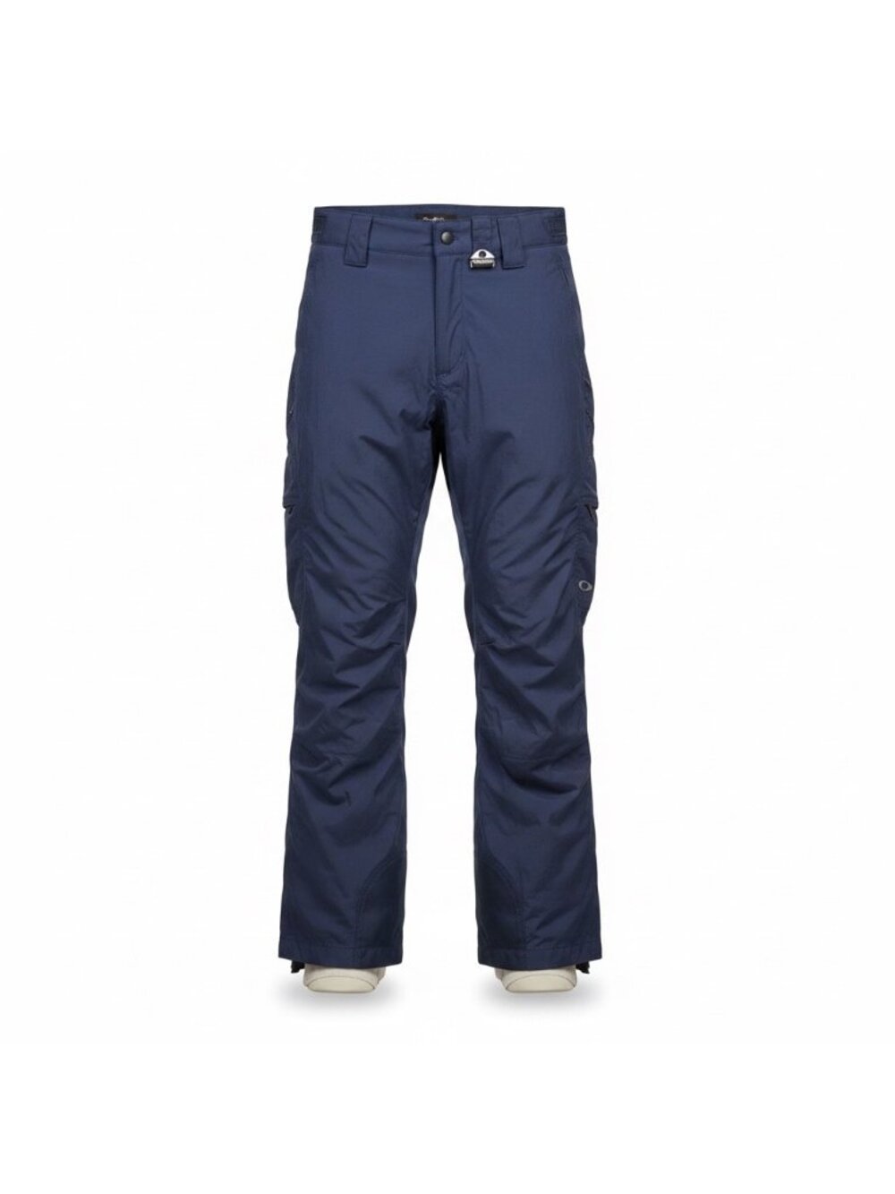 Oakley Mens Blue Snowboarding Pants Regular Fit Durable Activewear Size L